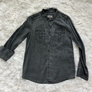 Express Boyfriend Button up Shirt